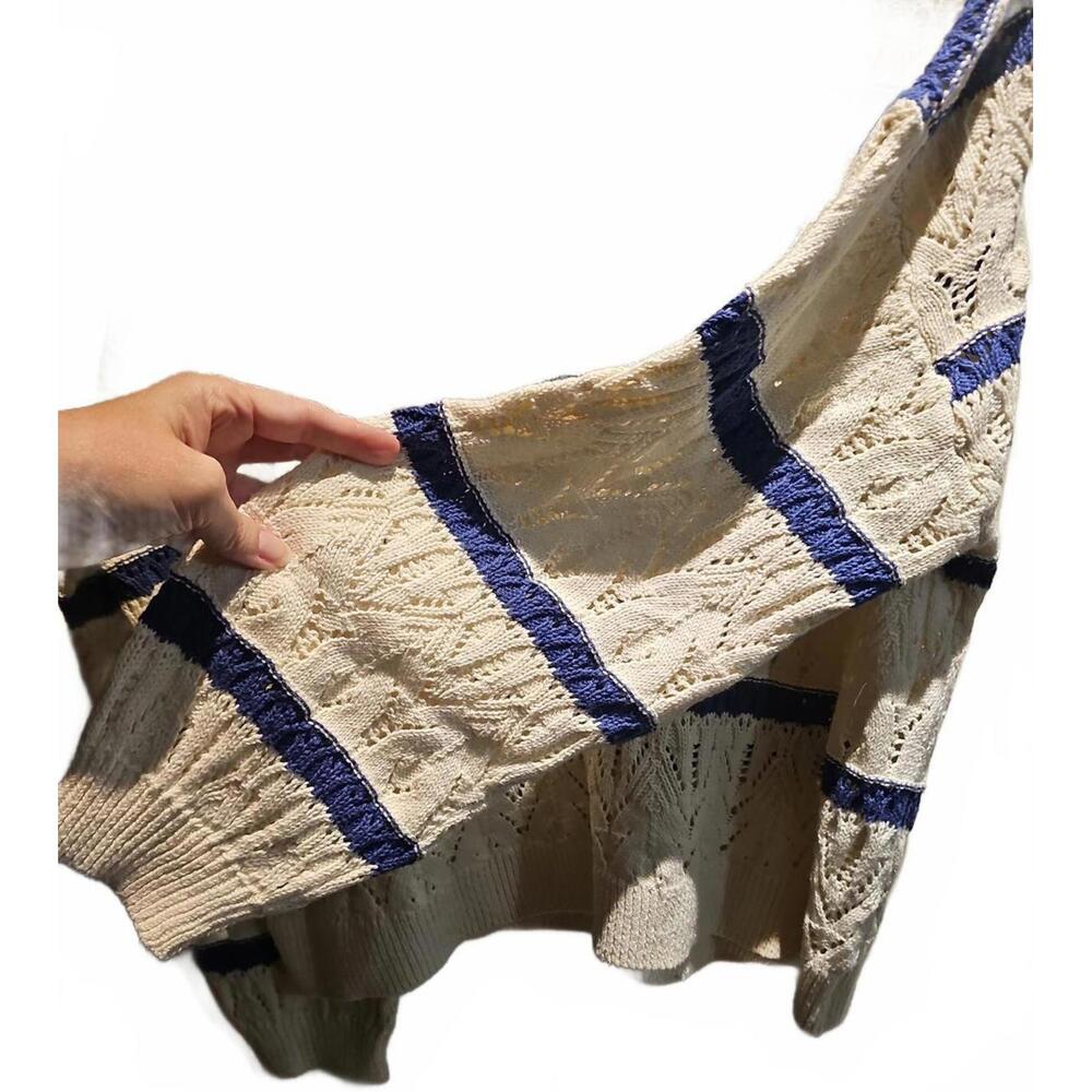 Universal Threads open weave crochet sweater size… - image 5